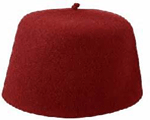 Red Igbo hat